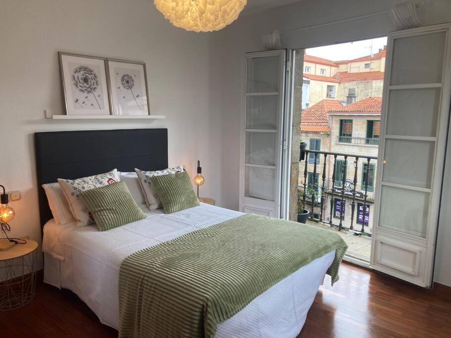庞特维德拉Hyp - A Casa Do Correo Vello - O Balcon公寓 外观 照片